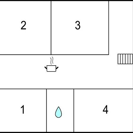 4 Bedroom Awesome In Appartement